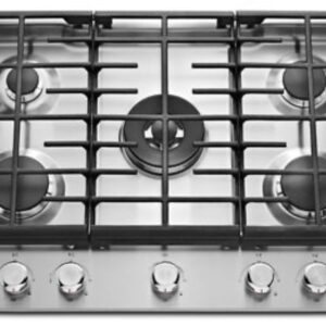 KitchenAid Gas Cooktop 30" Width Stainless Steel KCGS550ESS