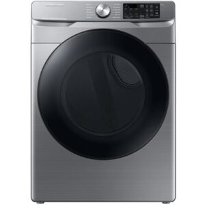 Samsung Electric Dryer, 7.4 cu ft Wifi Enabled Grey DVE45B6305P 40% OFF