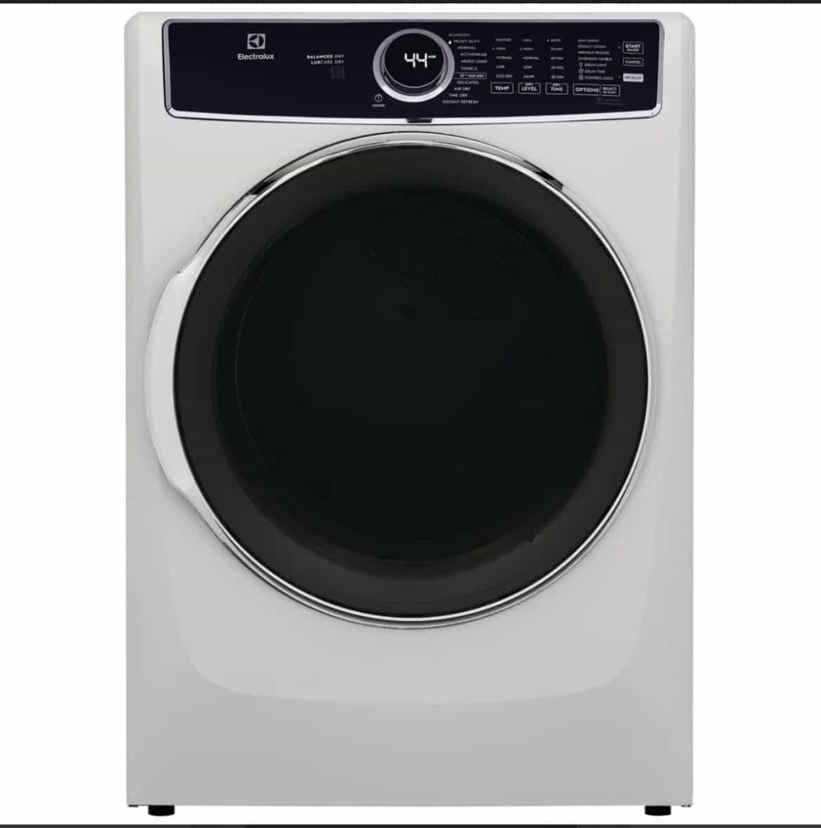 Electrolux Electric Dryer 27" Width 8 cu ft ELFE763CAW 40% OFF