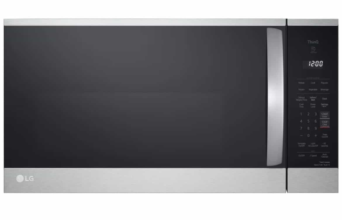 LG Over the Range Microwave 30" Width 1.8 cu ft 300 CFM MVEM1825F