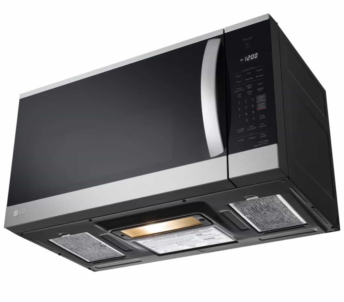 LG Over the Range Microwave 30" Width 1.8 cu ft 300 CFM MVEM1825F - Image 2