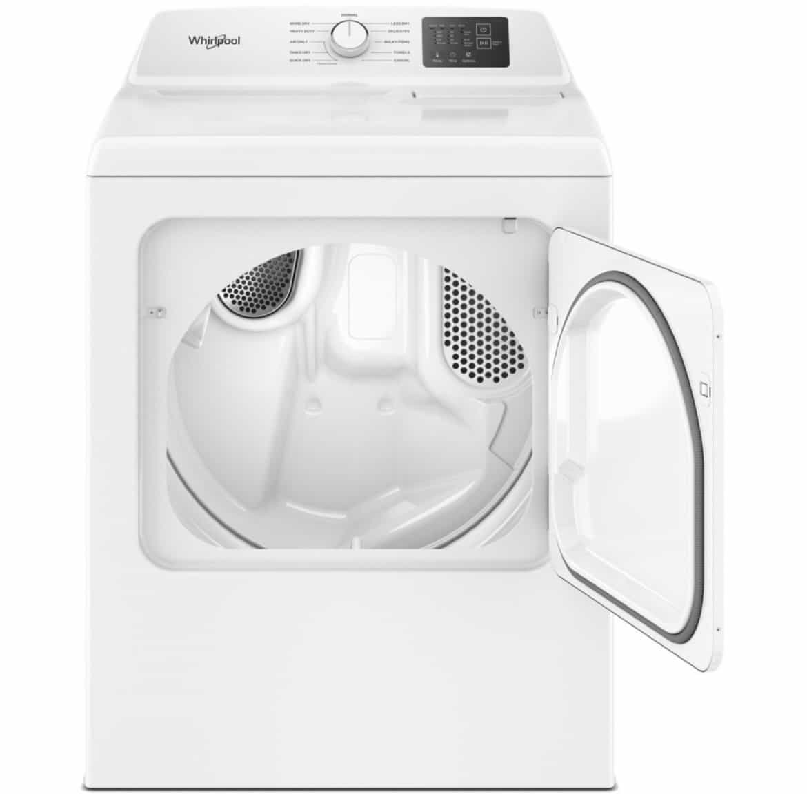 Whirlpool Electric Dryer 7 cu ft Vented White YWED4105SW - Image 2