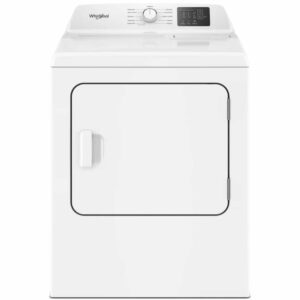 Whirlpool Electric Dryer 7 cu ft Vented White YWED4105SW