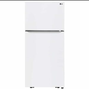 LG Top Freezer Refrigerator 30" Width 20 cu ft White LTCS20020W