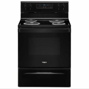 Whirlpool Electric Range 4.8 cu ft 30" Width 4 Burners YWFC150MOJB