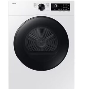 Samsung Electric Dryer 4 cu ft Stackable White DV25FG50BVBEAC 40% OFF