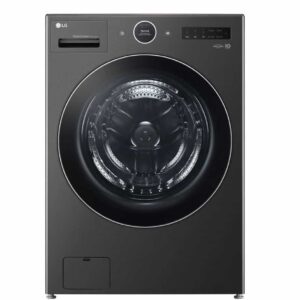 LG All-in-One Washer Dryer Combo 27" Width 5.7 cu ft Black Stainless Steel WM6998HBA