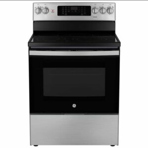 GE Electric Range True Convection Air Fry Stainless Steel JCB840STSS