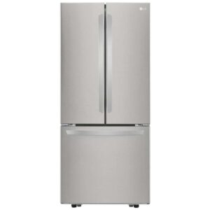 LG French Door Refrigerator 30" Width 21.8 cu ft Stainless Steel LRFNS2200S