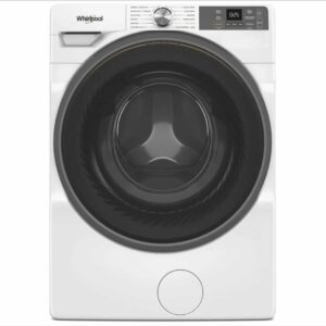 Whirlpool Front Load Washer, 5.2 cu ft Steam Clean, Wifi Enabled, White WFW5720RW
