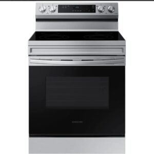 Samsung Electric Range 6.3 cu ft 30 " Width NE63A6111SS
