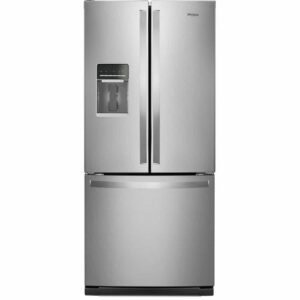 Whirlpool French Door Refrigerator 30" Width 19.7 cu ft Stainless Steel WRF560SEHZ