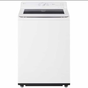 LG Top Load Washer 27" Width 5.8 cu ft Impeller, Wifi Enabled, White WT8200CW