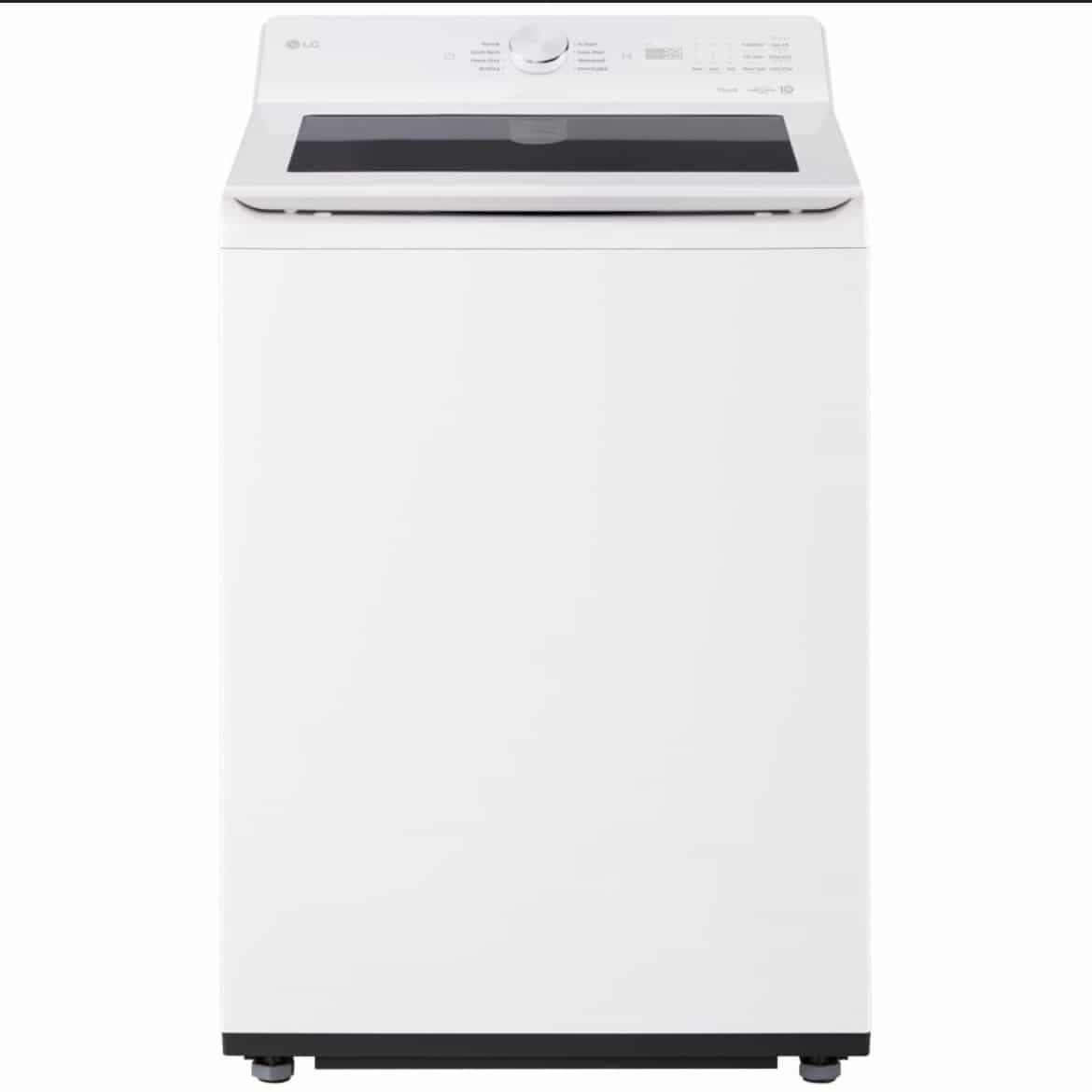 LG Top Load Washer 27" Width 5.8 cu ft Impeller, Wifi Enabled, White WT8200CW