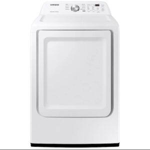Samsung Electric Dryer 7.2 cu ft White DVE45T3200W