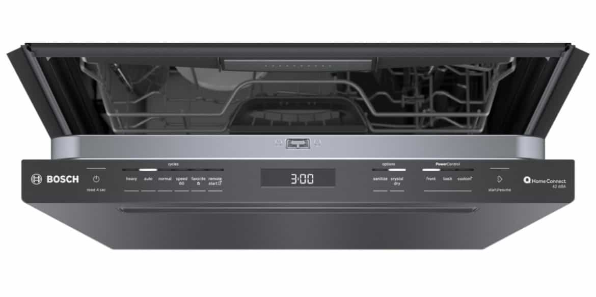 Bosch 800 Series Dishwasher 24" width 42 dB 3 Loading Racks SHX78CM4N - Image 2