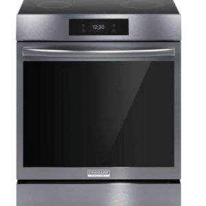 Frigidaire Gallery Electric Range 6.2 cu ft Self Clean Convection Black Stainless Steel GCFI306CBD