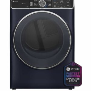 GE Profile Electric Dryer 7.8 cu ft Stackable Sapphire Blue PFD87ESMVRS
