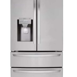 LG French Door Refrigerator 36" width 28 cu ft Water and Ice LMXS28626S