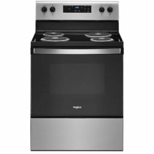Whirlpool Electric Range 4.8 cu ft 30" Width Stainless Steel YWFC3150SOJS