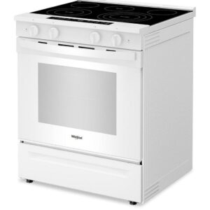 Whirlpool Electric Range 5.3 cu ft 30" Width True Convection , Air Fry, White YWSES7530RW