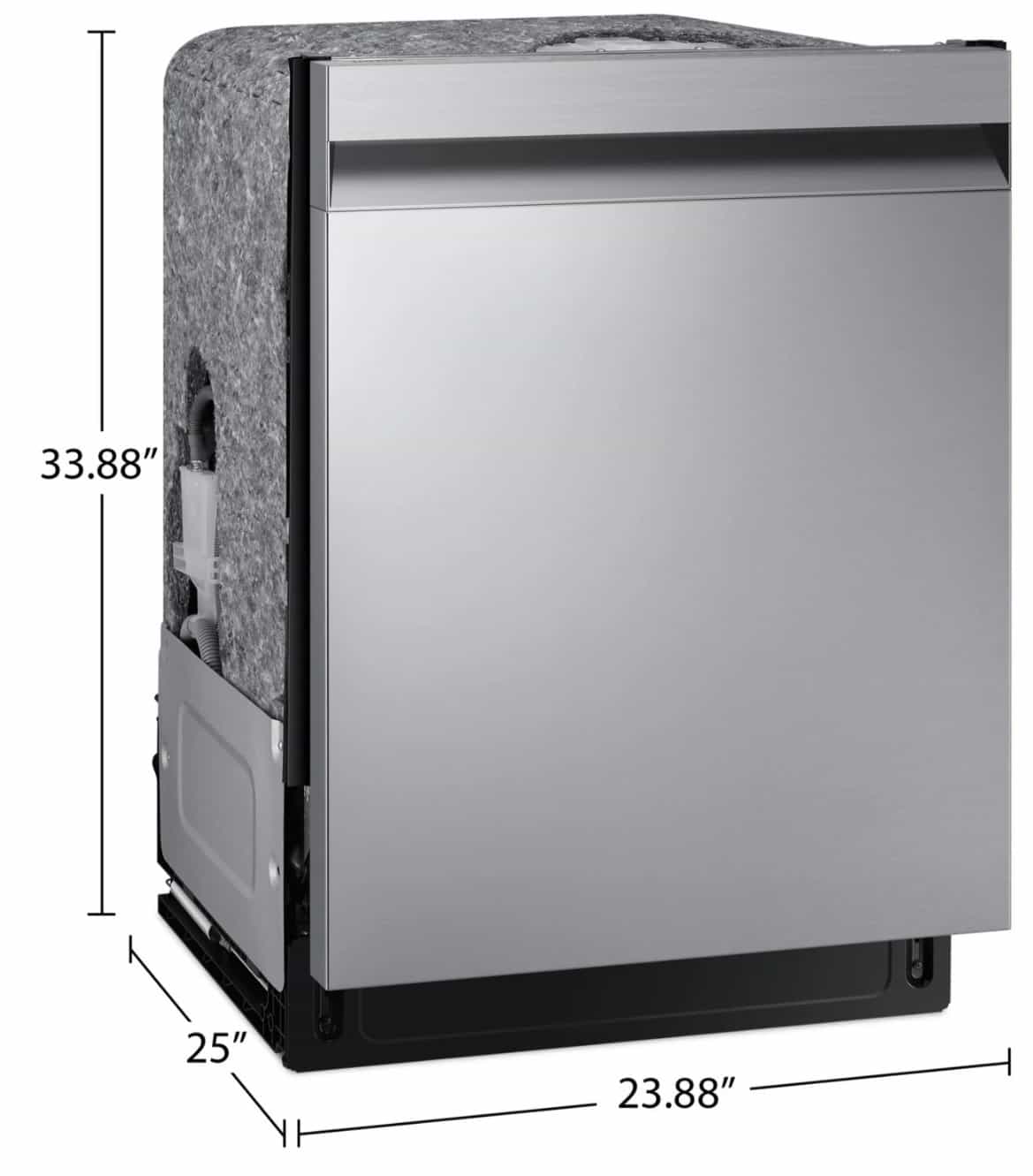 Samsung Dishwasher 48 dB Stainless Steel DW80CG5420SRAA - Image 3
