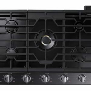 Samsung Gas Cooktop 30" width Black Stainless Steel NA30N7755TG 
