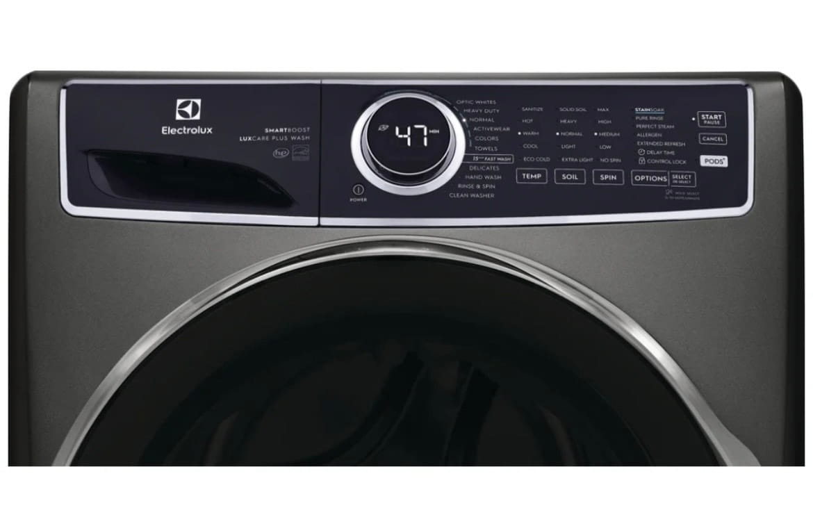Electrolux Front Load Washer 27" Width 5.2 cu ft Titanium Colour - Image 2