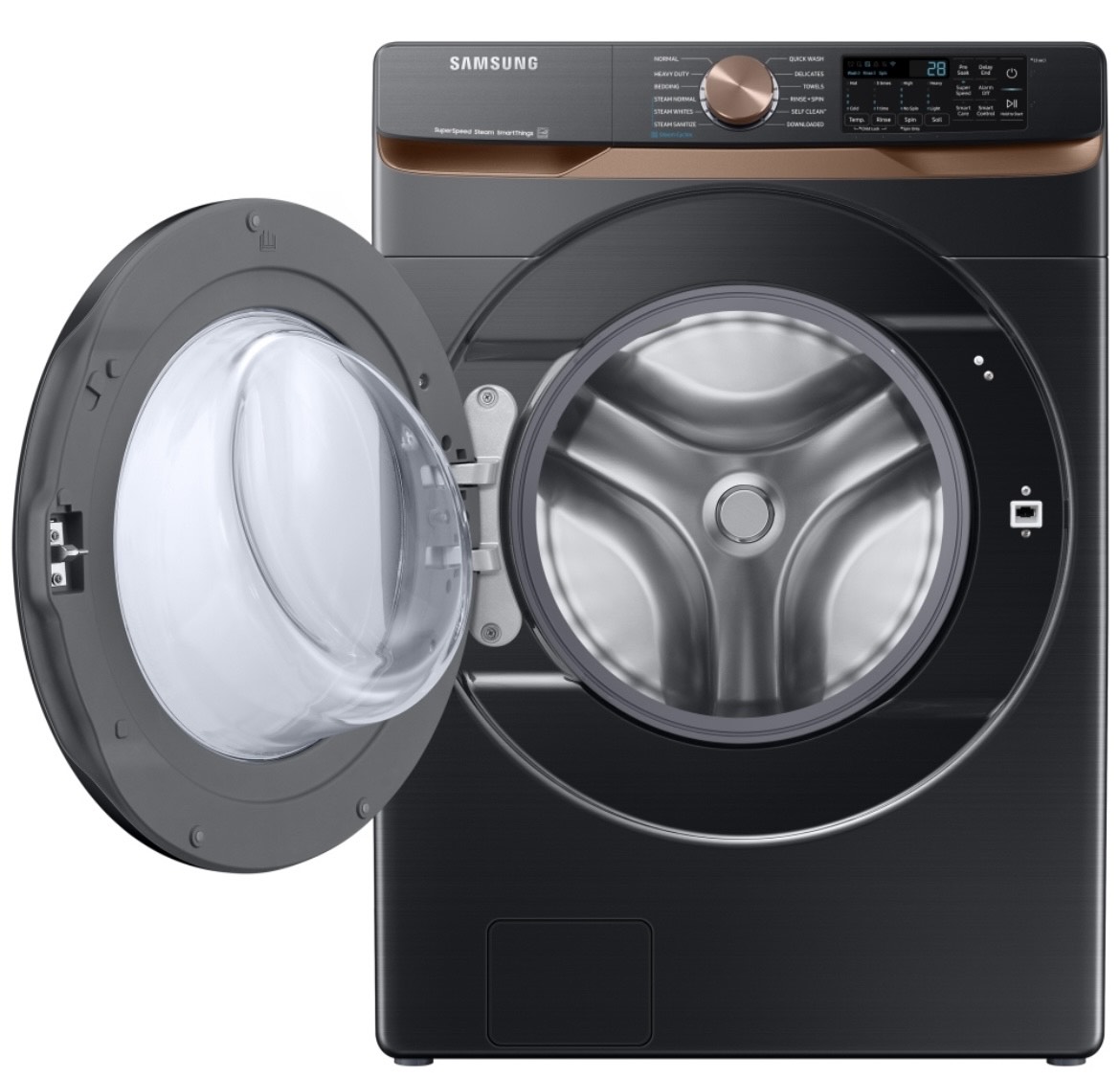 Samsung Stackable Washer and Dryer Set Front Load, WF50BG8300AVUS / DVE50BG8300VAC - Image 3