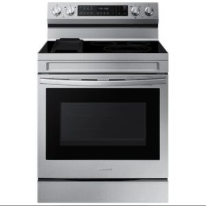 Samsung NE63A6711SS Electric Range, 6.3 cu ft, 30" Width, Convection, Air Fry, Self Clean NE63A6711SS