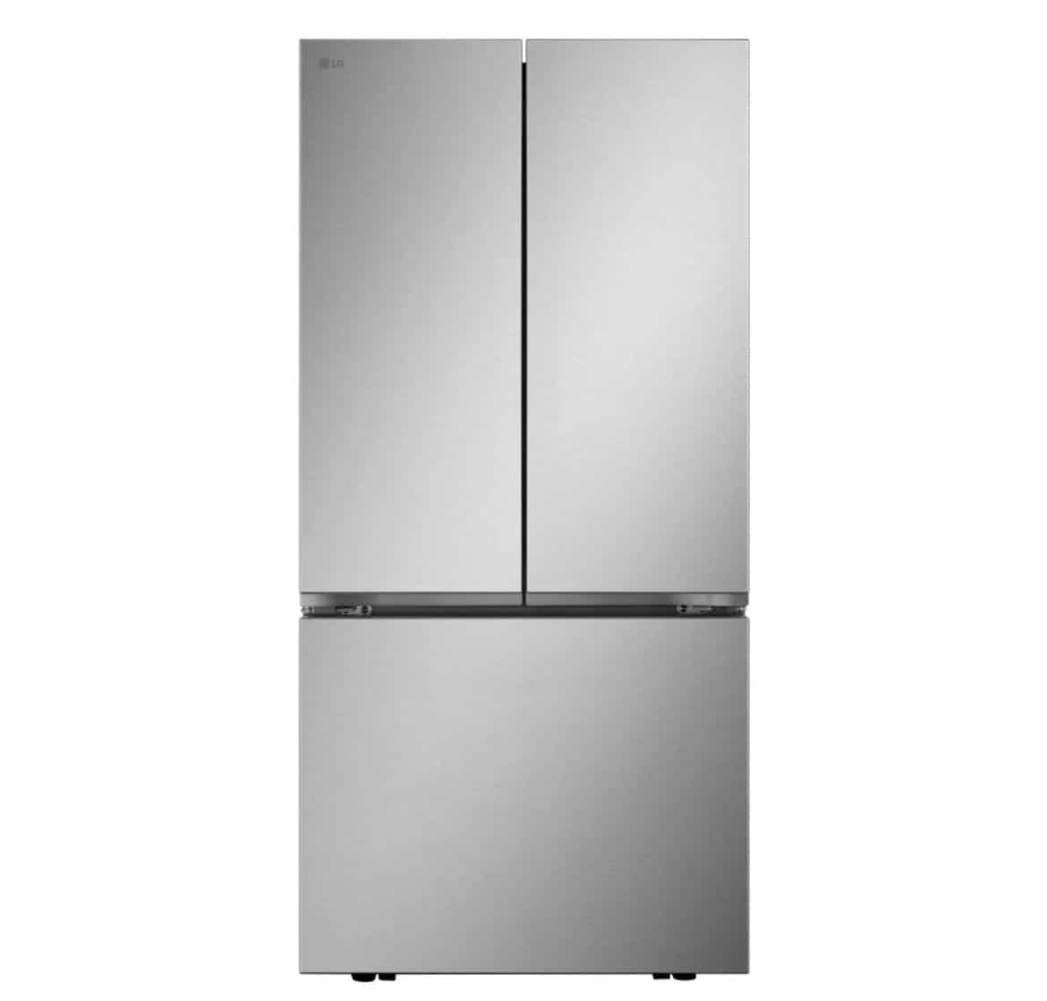 LG Bottom Freezer French Door Refrigerator 33" Width 25.1 cu ft Ice Dispenser LF25S6200S