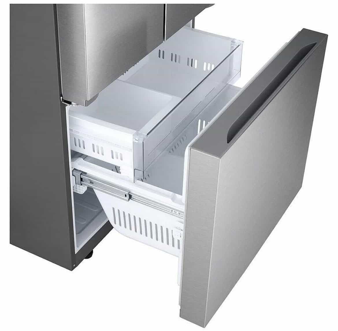 LG Bottom Freezer French Door Refrigerator 33" Width 25.1 cu ft Ice Dispenser LF25S6200S - Image 3