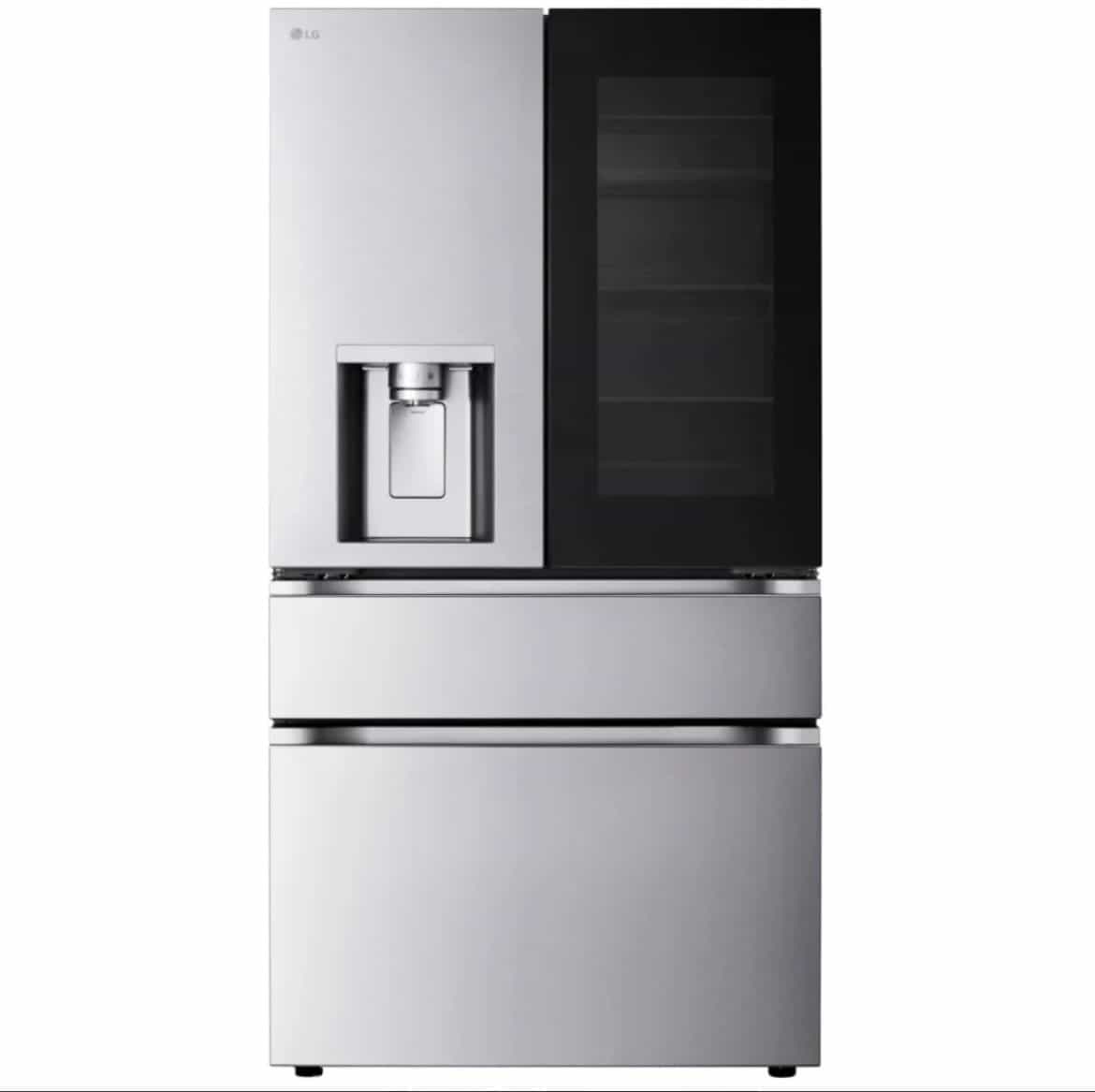 LG French Door Refrigerator 36" width 28.6 cu ft Water and Ice, InstaView LF29S8365S