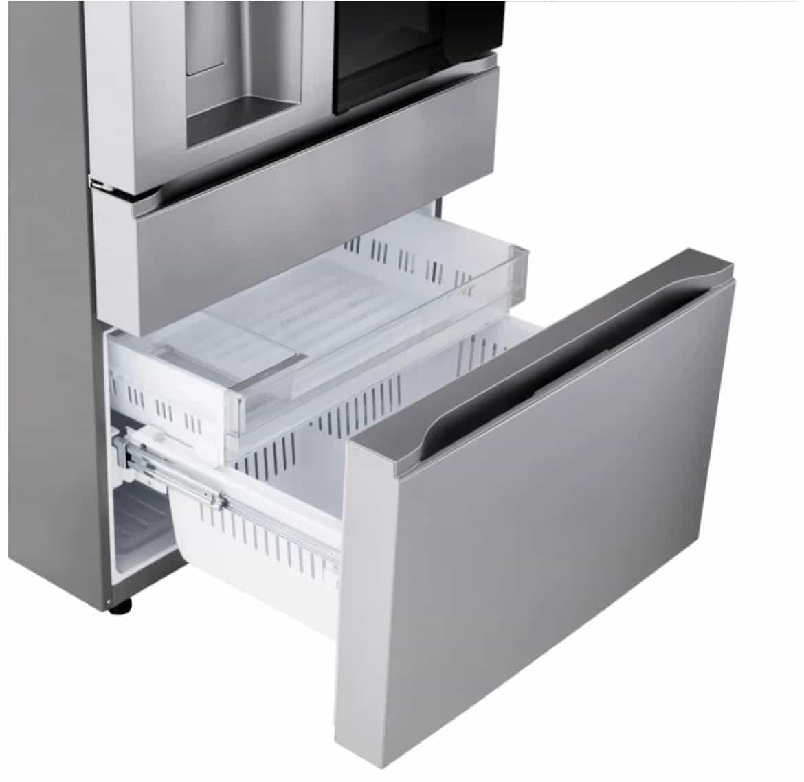 LG French Door Refrigerator 36" width 28.6 cu ft Water and Ice, InstaView LF29S8365S - Image 4