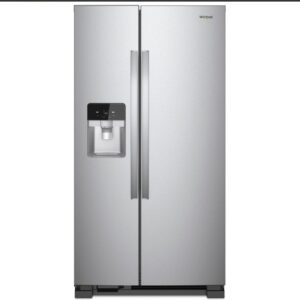 Whirlpool Side by Side Refrigerator 36" width 25 cu ft WRS325SDHZ 