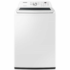 Samsung Top Load Washer 27" Width 5 cu ft Agitator WA44A3205AW