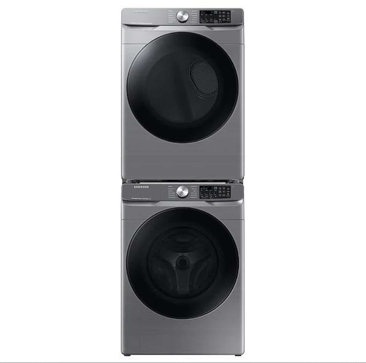 Samsung Stackable Washer and Dryer Set WF45B6300AP/ DVE45B6305P - Image 2
