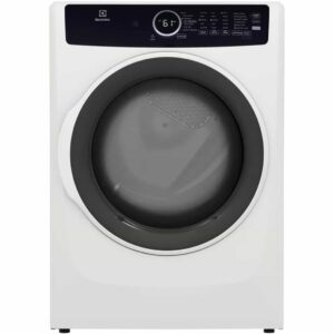 Electrolux Electric Dryer 8 cu ft Steam Clean, Stackable White colour ELFE763CAW 40% OFF