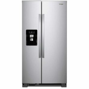 Whirlpool Side by Side Refrigerator 33" width Water and Ice WRS321SDHZ