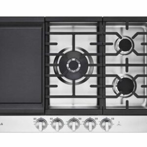 LG Gas Cooktop 30" Width Stainless Steel CBGJ3027S