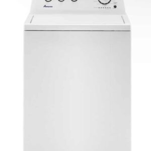 Amana Top Load Washer 28" Width 4.3 cu ft Agitator, White NTW4519JW 