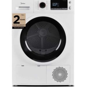 Midea Electric Dryer 24" Width 4.4 cu ft Ventless - Heat Pump MLE27N4AWWC