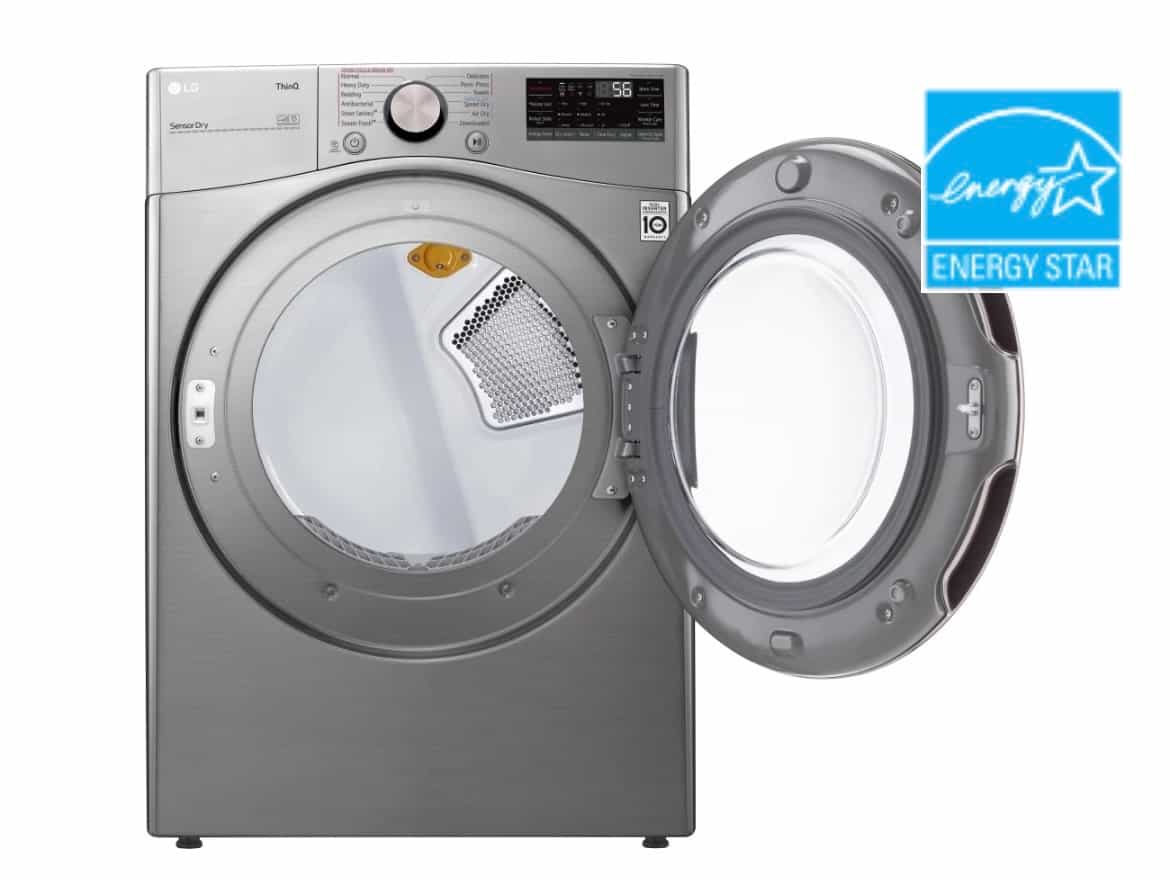 LG Electric Dryer 7.4 cu ft Graphite Steel Colour DLEX3850V 40 % OFF - Image 2