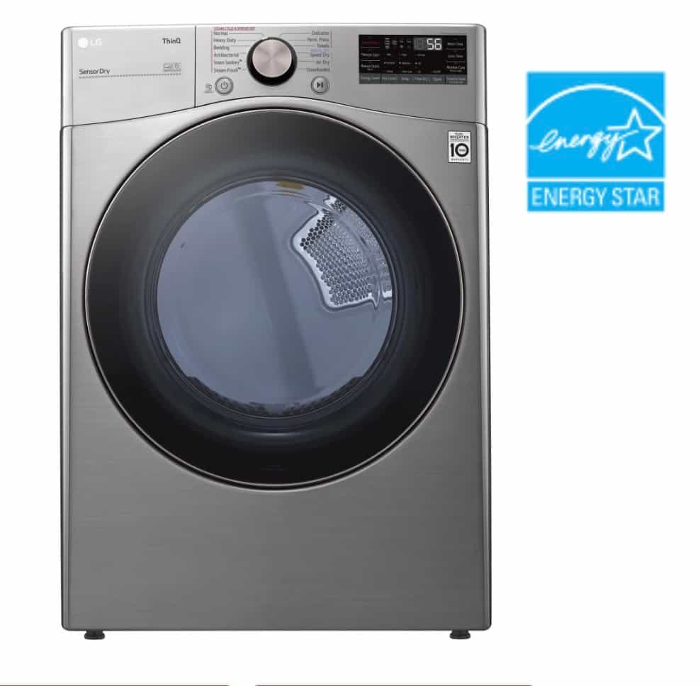 LG Electric Dryer 7.4 cu ft Graphite Steel Colour DLEX3850V 40 % OFF
