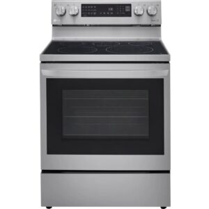 LG Electric Range 6.3 cu ft 30" Width Convection, Air Fry, Self Clean LREL6325F