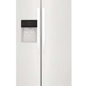 Frigidaire Side by Side Refrigerator 33" Width Water and Ice White FRSS2323AW