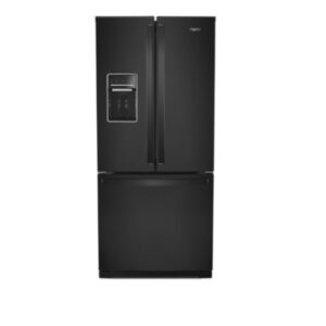 Whirlpool French Door Refrigerator 30" Width 19.7 cu ft . Water Dispenser Exterior, Ice Dispenser (Freezer located) WRF560SEHZ 