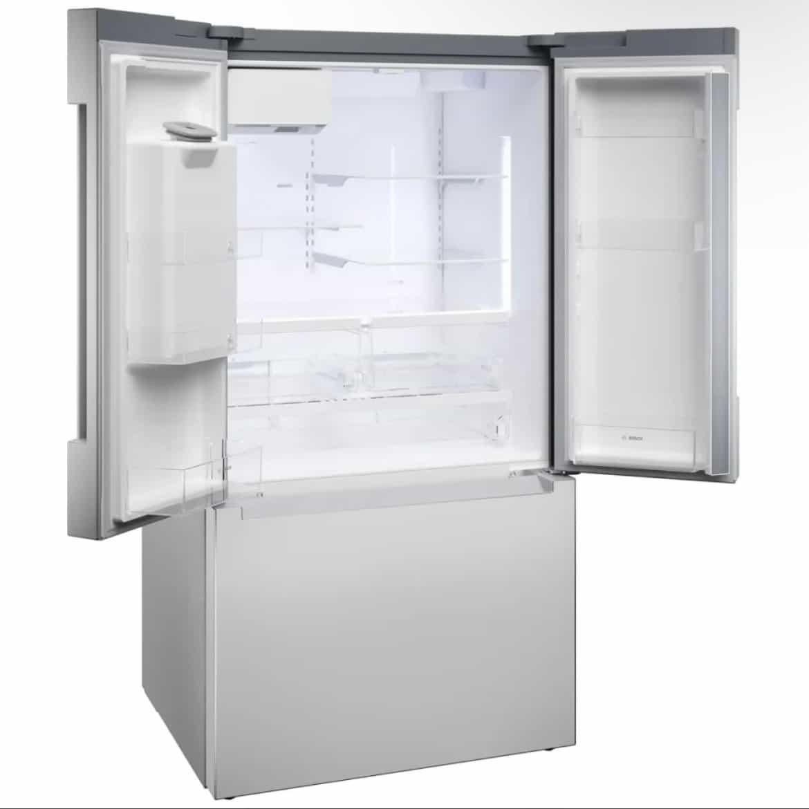 Bosch 100 Series French Door Refrigerator 36" Width 26 cu ft Water and Ice B36FD10ENS - Image 2