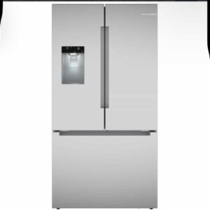 Bosch 100 Series French Door Refrigerator 36" Width 26 cu ft Water and Ice B36FD10ENS