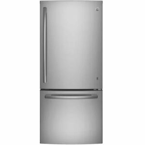 GE Bottom Freezer Refrigerator 30" Width 21 cu ft GDE21DYRKFS